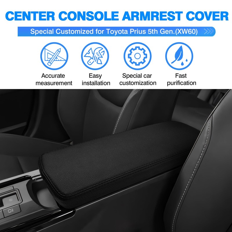 Autorder Center Console Cover for 2023-2025 2026 Toyota Prius Accessories
