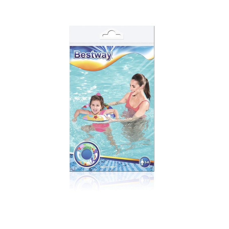 Bestway Schwimmring, Wasserabenteuer, 51 cm, sortiert