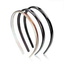 minihope headbands for women,plastic headbands 3 count,snap hair clips for women 4 count.…