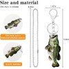 Mifoneix Fisherman Fishing Big Bass Creative 2d Flat Keychain Mother'S