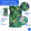SUNWET STAY DRY | Toalla Microfibra Tucanes Grande (130x75cm) |
