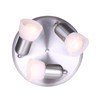 CANARM ICW5351 Ceiling/Wall Omni 3 Light, Chrome