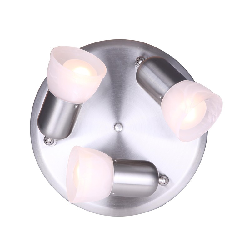 CANARM ICW5351 Ceiling/Wall Omni 3 Light, Chrome