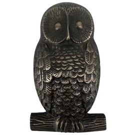 Barn Owl Door Knocker (Highlighted Bronze)