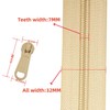MebuZip #5 Nylon Coil Zippers by The Yard Bulk Zipper