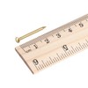 sourcing map Small Tiny Brass Nails 2x25mm for DIY Decorative