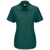 Red Kap Women's Short Sleeve Knit Performance Polo, Hunter Green,
