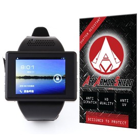 Ace Armor Shield Shatter Resistant Screen Protector for the Black An1 Android 4.1.1 Smart Watch / Military Grade / High Definition / Maximum Screen Coverage / Supreme Touch Sensitivity /Dry or Wet Easy Installation with free lifetime replacement warranty