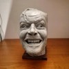 Bookends Sculpture of Luminous Bookend - Library Here?s Johnny Sculpture