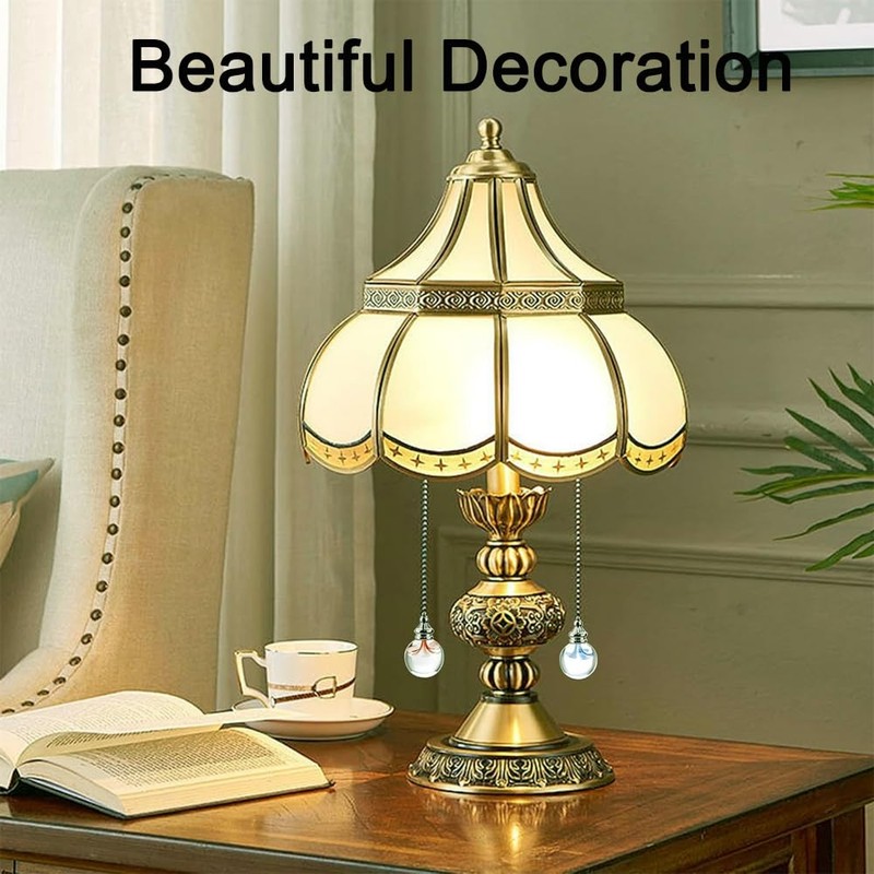 2Pcs 31m Ceiling Fan Pull Chain Light Ornament Extension Chains