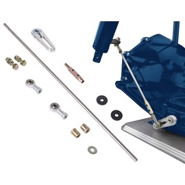 MIKODA Billet Aluminum Shift Transmission Column Linkage Kit Compatible with GM TH200, TH350, TH400, 4L60, 4L60E, 4L80E, TH700R4 1 SET Gear