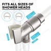 All Metal Handheld Shower Head Holder, Adjustable Shower Wand Holder