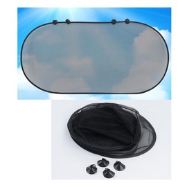 FJ MAll Car Window Foldable Sunshade UV Protection Shade Suction Cup Fixing 100x50cm / FJ MAll 자동차 차량 창문 유리창 접이식 햇볕 가리개 자외선 차단 차광막 흡착판 고정 100x50cm