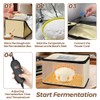 Msiud Bread Proofer with Heater, Dough Proofing Box with Temperature