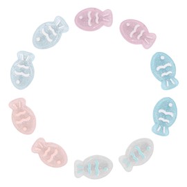 AMPOSSTO 10PCS Fish Hair Clips for Women Girls Small Hairpins Cute Barrettes Hair Accessories Mixed Color