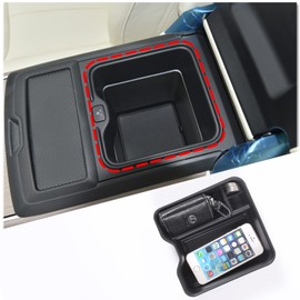 Heutamo Center Console Armrest Organizer Tray Compatible with Land Rover Range Rover Sport/Vogue Accessories 2023 2024, Armrest Storage Box Tray (Armrest Storage Box With Refrigerator)