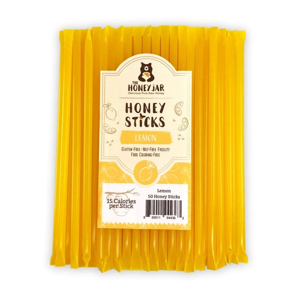 50 Count Honey Sticks (Lemon)