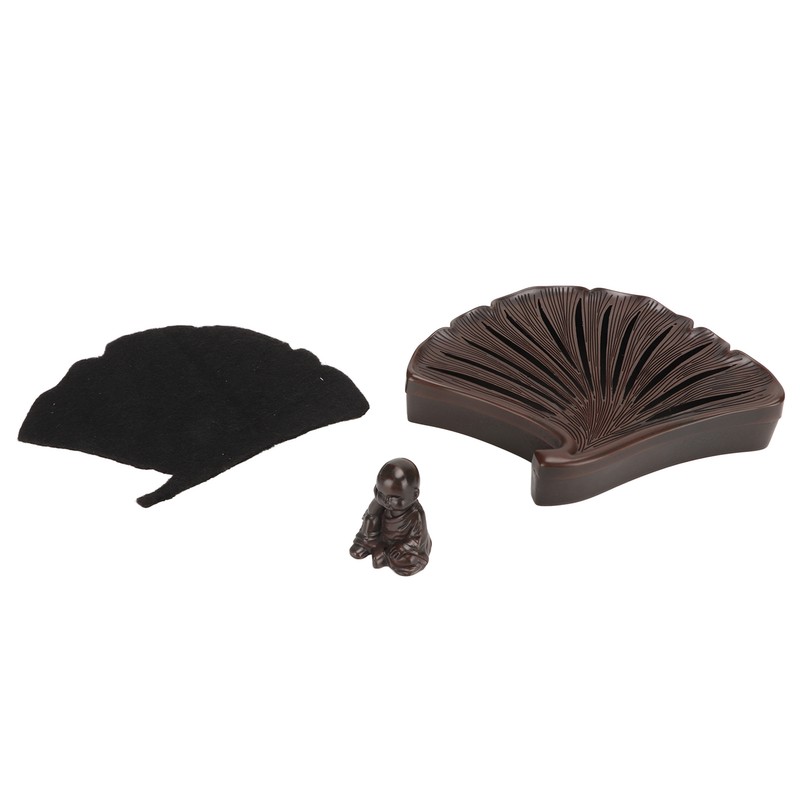 Ginkgo Leaf Incense Burner Antique Exquisite Zinc Alloy Incense Burner