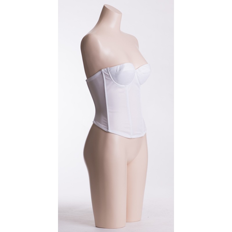 Aurora Simple Bustier, Bridal Inner, Wedding Dress, Bride, Wedding, white