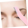 CLISPEED 12piezas Recortador De Cejas De Acero Inoxidable Malla Protectora