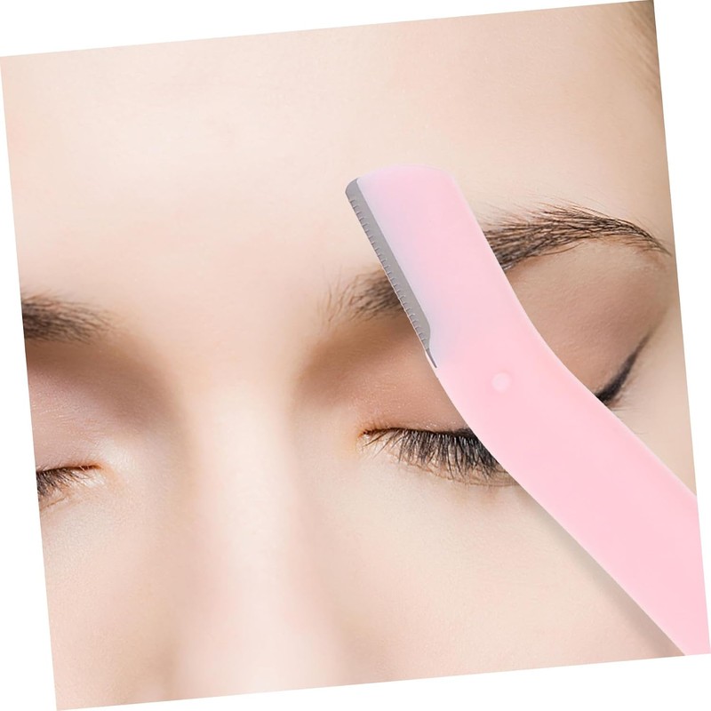 CLISPEED 12piezas Recortador De Cejas De Acero Inoxidable Malla Protectora