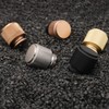 POVEFONK 10 Pack Black and Champagne Copper Kitchen Cabinet Knobs