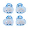 Sanrio 159085 Mini Hair Clips, Set of 4, Cinnamoroll, ABS