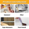 Home Tool Kit 24PCs - Yellow Home DIY Repair Tool