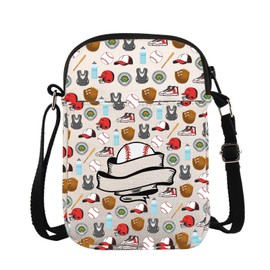 Baseball Crossbody Bag Baseball Mom Baseball Player Baseball Lover Team Merch (Baseball CB CA)