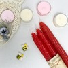 14 Pack Beeswax Taper Candles, Handmade Bees Wax Candles for