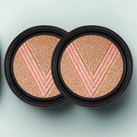 Anjumain Cledbel Miracle Power Lift V Cushion Foundation Refill 13g, No. 21 Pink Gold Beige × 2 / 끌레드벨 미라클파워 리프트 브이 쿠션 파운데이션 리필 13g, 21호 핑크골드 베이지 × 2개