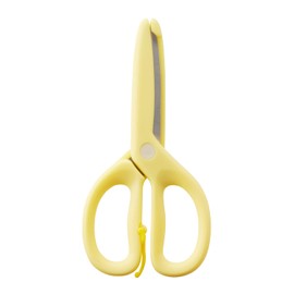 Plus Toddler Scissors (2 Years Old) First Scissors Tot Safety Cover with Open Assist Yellow SC-120M 34-589
