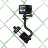 C08 Fence Mount for GoPro/DJI Action/Mevo Start/Smartphone/Insta360 AKASO Action Camera