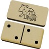 Azeeda 'Tapir Mother & Baby' Domino Set & Box (DM00052298)
