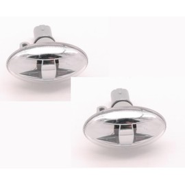appRUN 2x Side Marker Indicator Repeater Light Lamp For Peugeot 1007 107 206 307 Expert Partner Citroen C1 C2 C3 C5 Xsara Dispatch Berlingo 6325G3