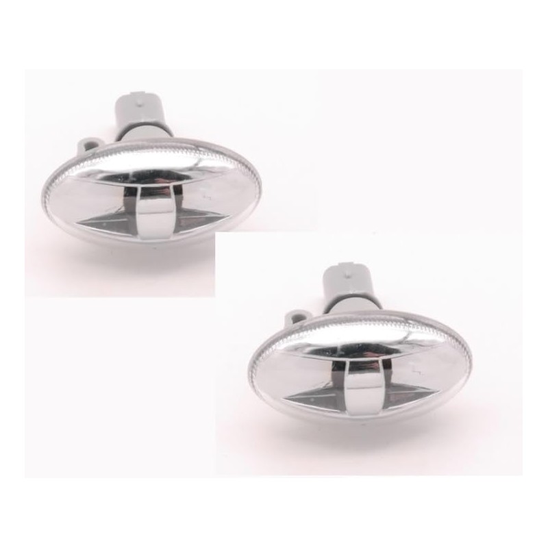 appRUN 2x Side Marker Indicator Repeater Light Lamp For Peugeot