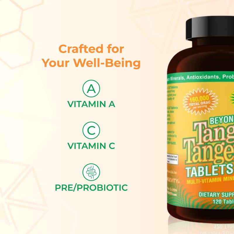 Youngevity Beyond Tangy Tangerine 2.0 Multi-Vitamin & Mineral Complex -