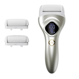 HeavenBird Elektrische Fußfeile, Hornhautentferner mit LCD-Display, wiederaufladbar, wasserdicht, Pediküre-Sets für Füße, professionelle Pediküre-Werkzeuge für trockene, abgestorbene Haut, rissige