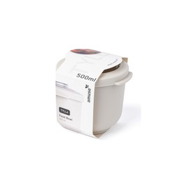 Amuse Tylla Bowl Food Storage Containers with Lid for the Fridge Storage Containers with Lid Airtight as Camping Tableware, Salad Bowl or Snack Bowl with Lid 500 ml Sage