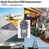 AIOMEST Wind Gauge, Digital Anemometer Wind Meter Hand Held, AI-866A