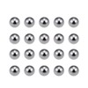 sourcing map 5mm Carbon Steel Bearing Balls Precision Balls 100pcs