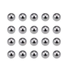 sourcing map 5mm Carbon Steel Bearing Balls Precision Balls 100pcs