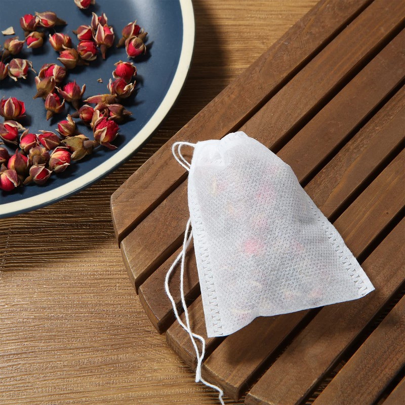 MIVIDE 1000PCS 7x9CM Empty Tea Bags for Loose Tea, Disposable