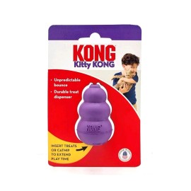 Kong Kitty KONG Treat or Catnip Stuffable Durable Cat Toy 2.25x1.5