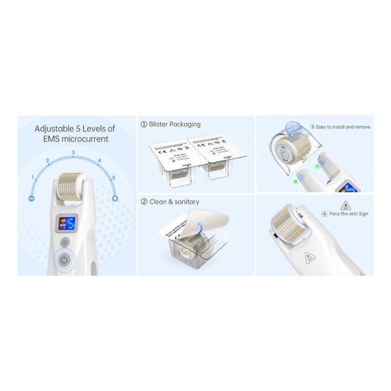 Repuesto Bioroller G5 Electronico Barba Y Cabello 1.0 Mm