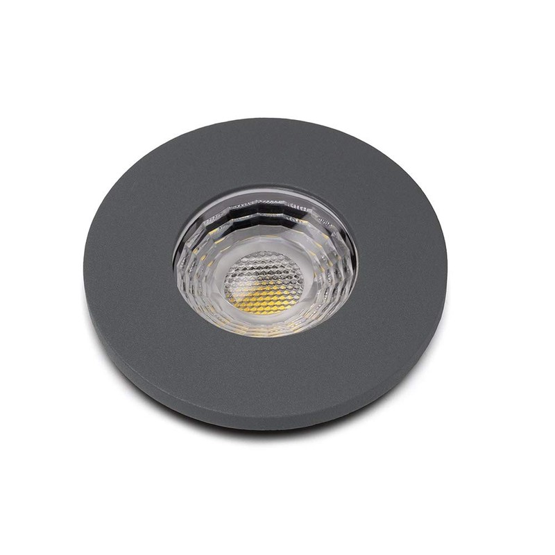 LIEBER Graphite Grey GU10 Fire Rated IP65 Downlight LED for