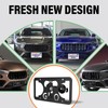 No Drill Front License Plate Bracket Holder Compatible with Maserati