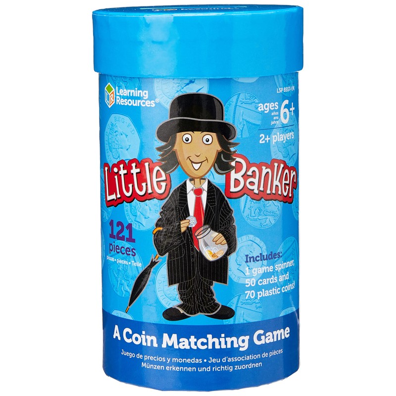 Learning Resources Little Banker Coin Matching Game