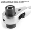 Ever Multi Ratchet Spanner, 8-21 mm 8-in-1 Multifunctional Ratchet Wrench