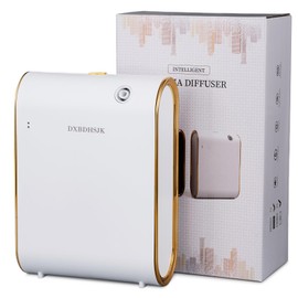 Home Bluetooth Smart Waterless Aromatherapy Machine, Essential Oil Diffuser, with Fragrance Coverage of up to 2000 Square feet, Suitable for Home, Hotel, Restaurant, Office, and spa Center.（White）